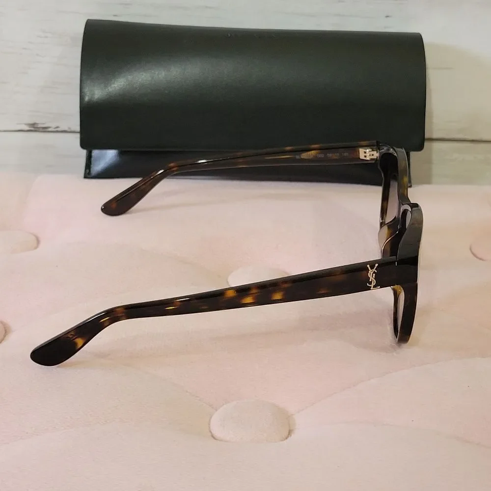 NWOT Yves Saint‎ Laurent Square Sunglasses 58mm Italian Made